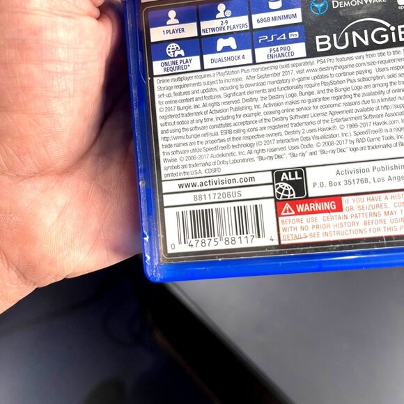 Destiny & Destiny 2 PS4 Games Bundle Legendary Edition - Picture 4 of 4